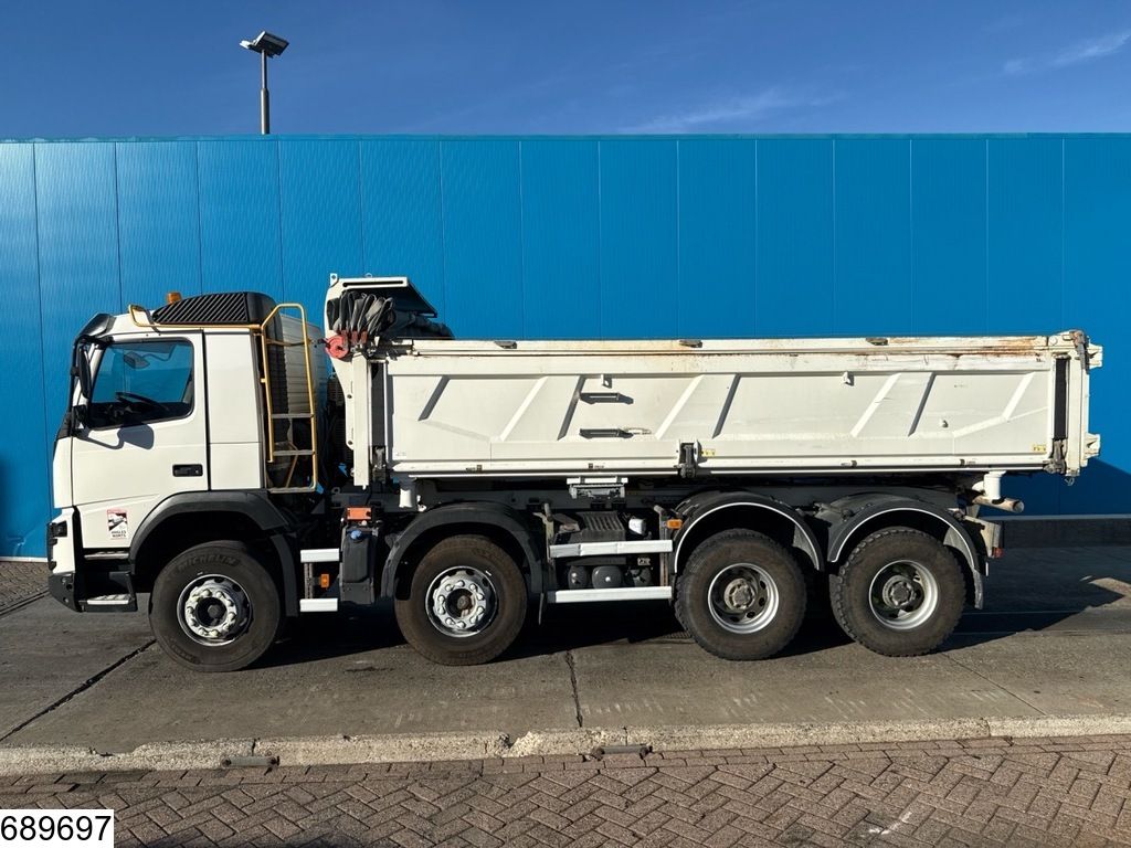 Volvo FMX 420 8x4, EURO 6, Steel spring suspension