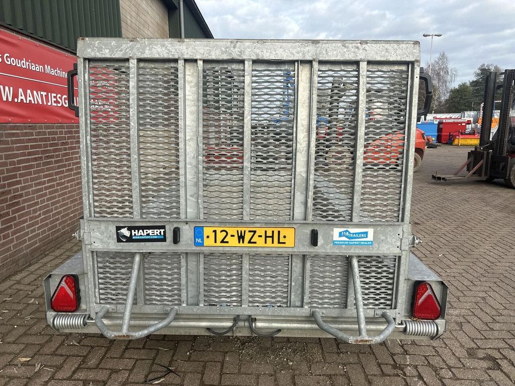 Hapert machinetransporter - Gebruikt equipment trailer