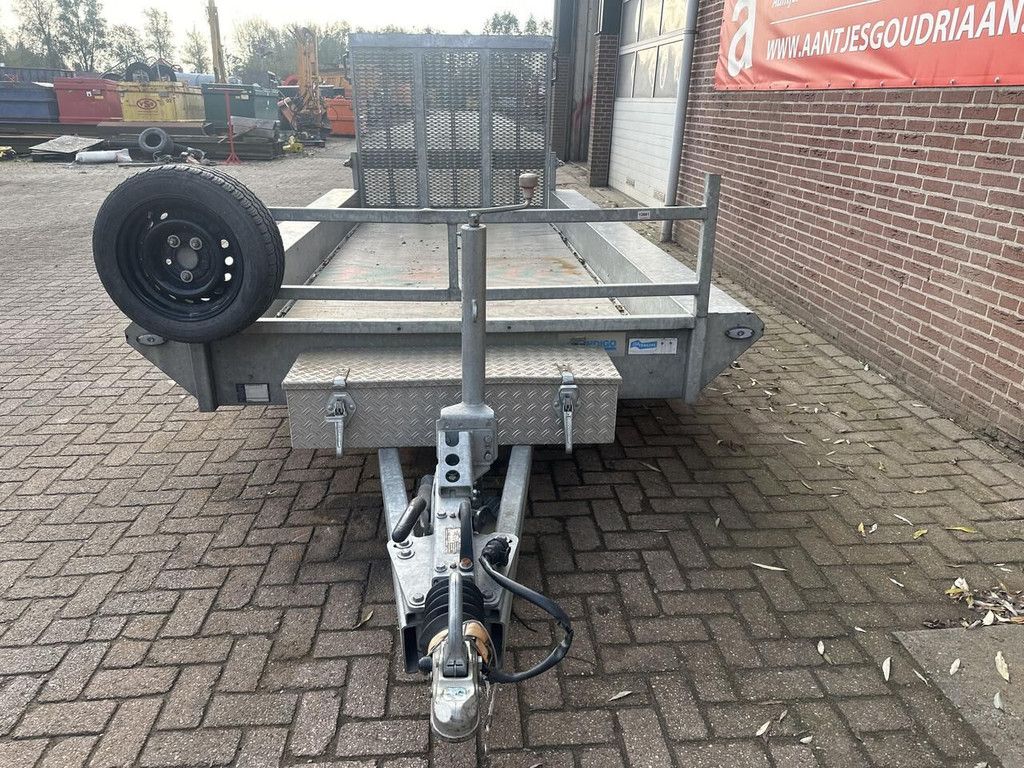 Hapert machinetransporter - Gebruikt equipment trailer