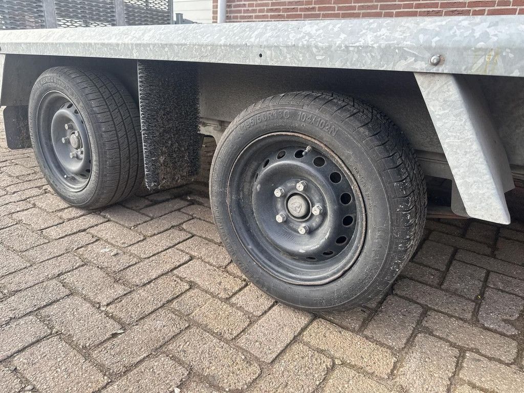 Hapert machinetransporter - Gebruikt equipment trailer