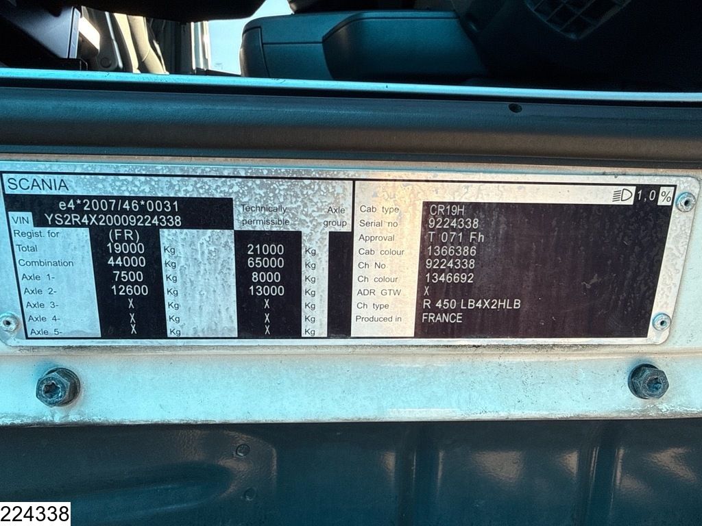 Scania R 450 EURO 6, Retarder