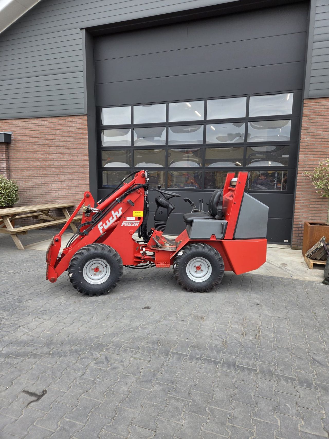 Fuchs f853 kalverenhouderij uitvoering
