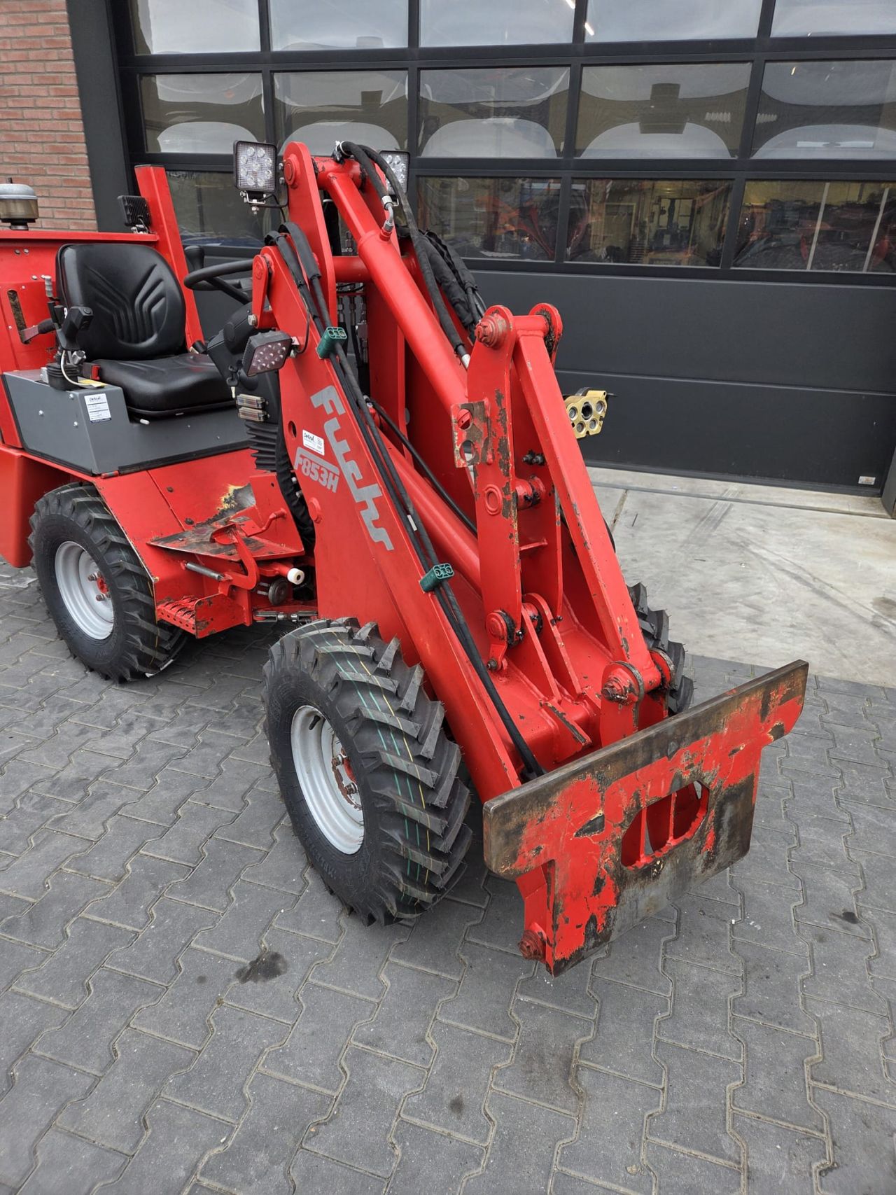 Fuchs f853 kalverenhouderij uitvoering