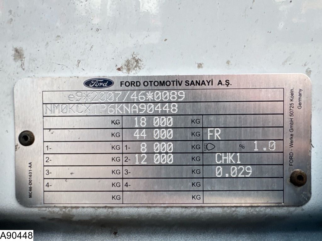 Ford F-max 500 EURO 6, Standairco