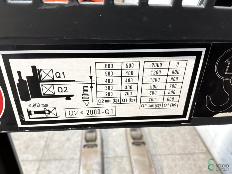 Stapler Elektrisch Linde D12HP SP 2017 Doppelstock