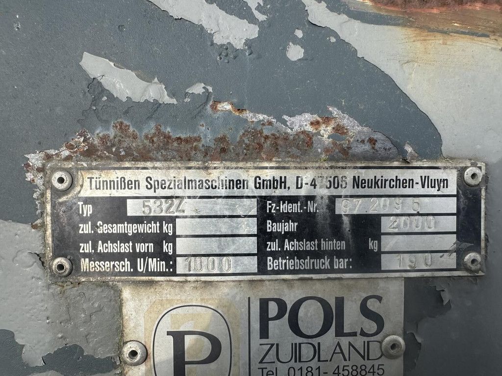 Tunnissen TS 532 versnipperaar - Gebruikt