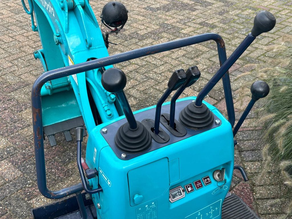Kubota K-008 gebruikte minigraver 3cil. Diesel 800kg