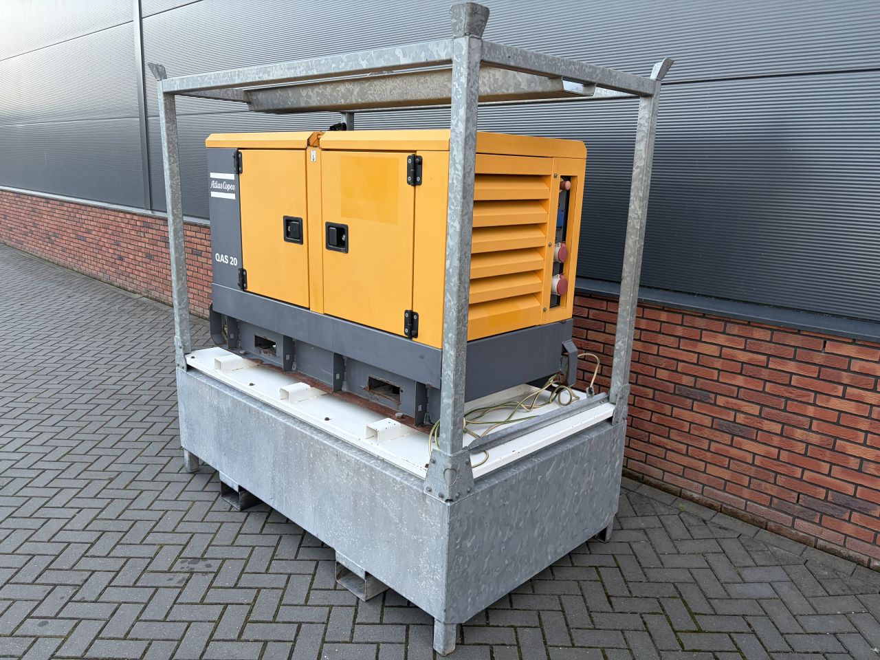 Atlas Copco QAS 20 Aggregaat - 20 kVA Kubota Diesel Generator