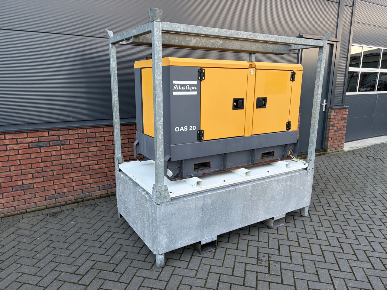 Atlas Copco QAS 20 Aggregaat - 20 kVA Kubota Diesel Generator