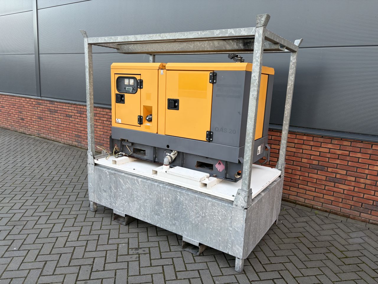 Atlas Copco QAS 20 Aggregaat - 20 kVA Kubota Diesel Generator