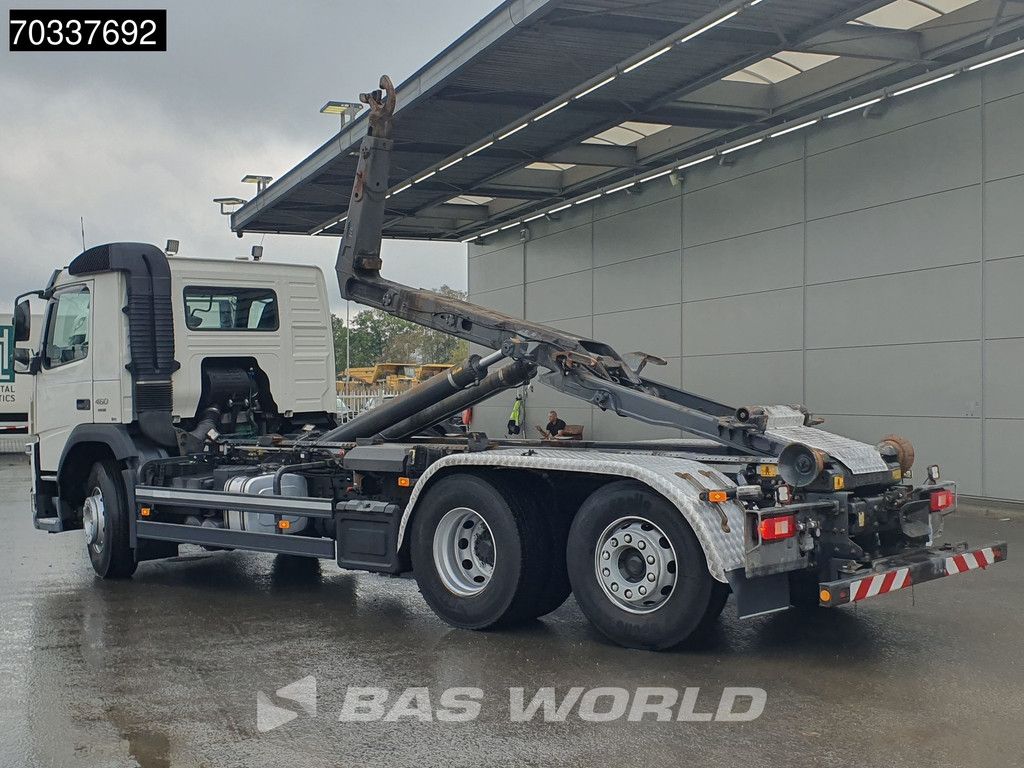 Volvo FM 460 6X2 Meiller RS26 67K containersystem Lift+steering axle Automatic VEB Euro 6