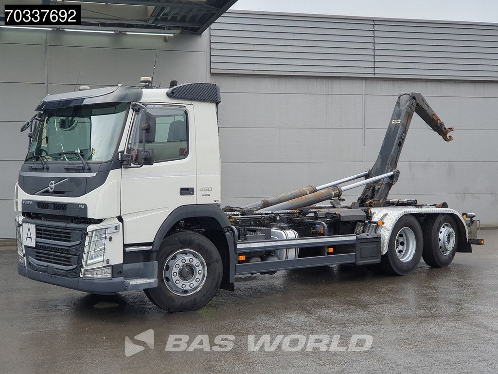 Volvo FM 460 6X2 Meiller RS26 67K containersystem Lift+steering axle Automatic VEB Euro 6
