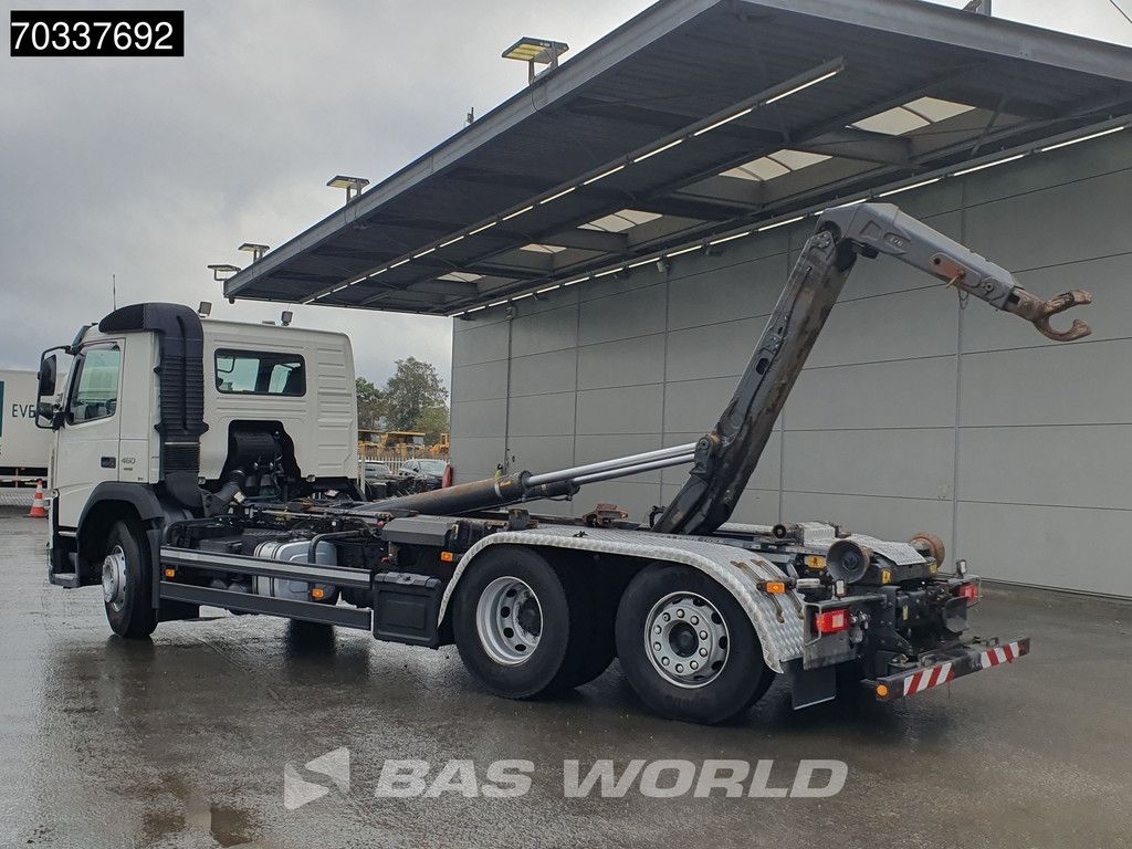 Volvo FM 460 6X2 Meiller RS26 67K containersystem Lift+steering axle Automatic VEB Euro 6