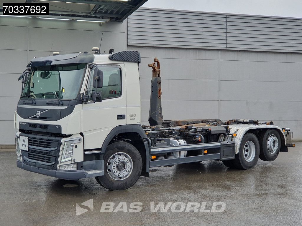 Volvo FM 460 6X2 Meiller RS26 67K containersystem Lift+steering axle Automatic VEB Euro 6