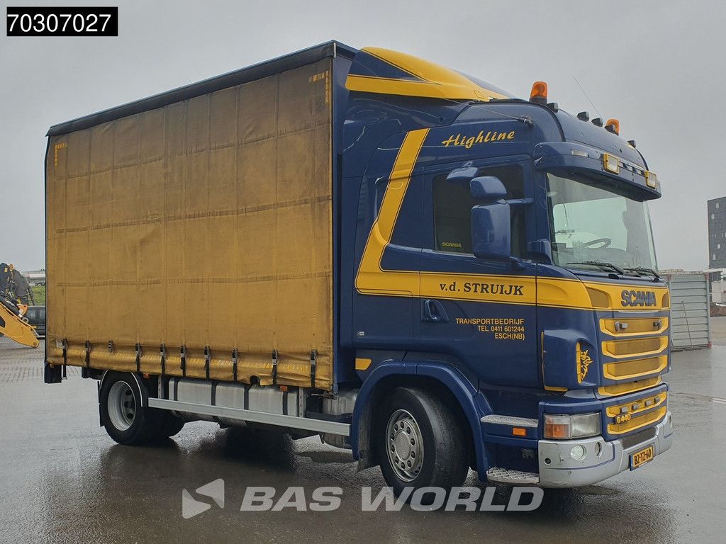 Scania G440 4X2 NL-truck Curtainsides Full Air Retarder Automatic Euro 5
