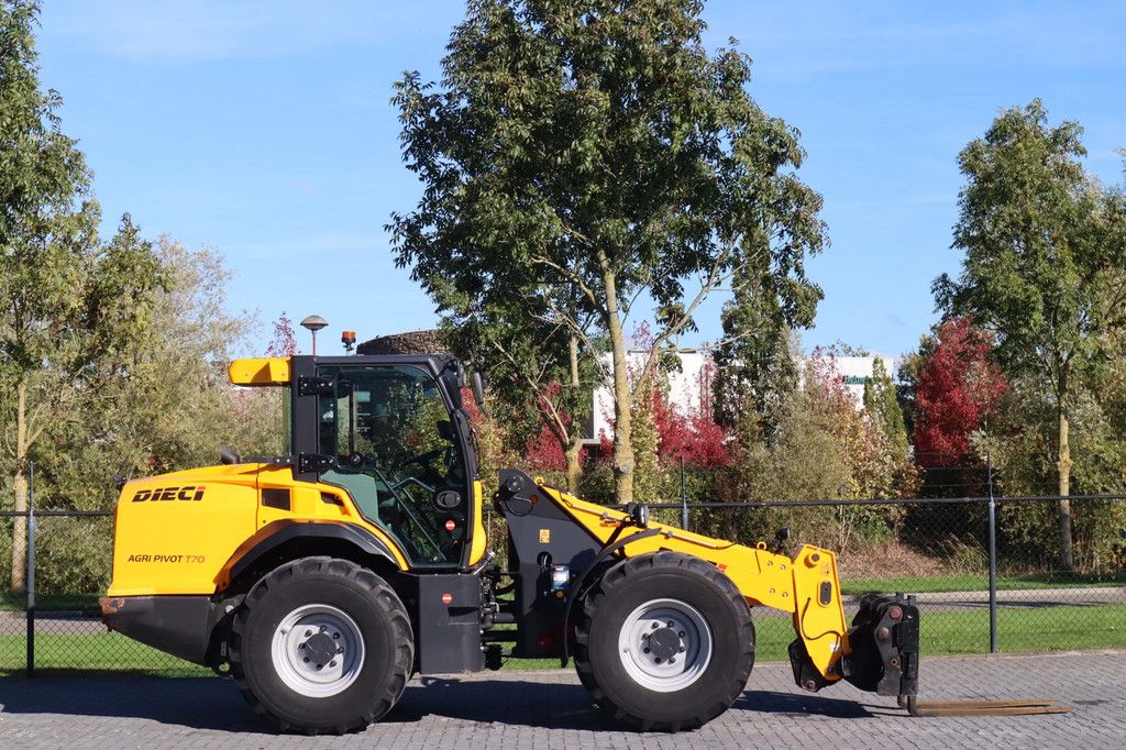 Dieci AGRI PIVOT T70 | BOOM SUSP | 40KM/H | BUCKET | FORKS | FULL OPTION