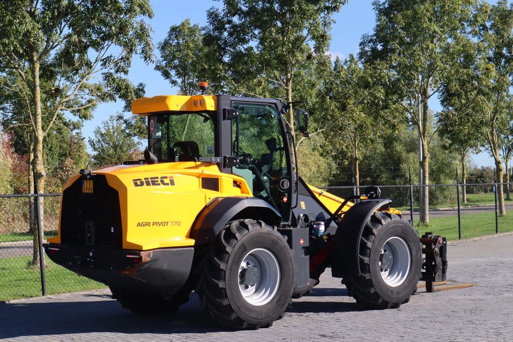 Dieci AGRI PIVOT T70 | BOOM SUSP | 40KM/H | BUCKET | FORKS | FULL OPTION