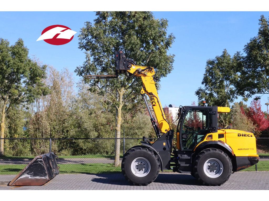 Dieci AGRI PIVOT T70 | BOOM SUSP | 40KM/H | BUCKET | FORKS | FULL OPTION