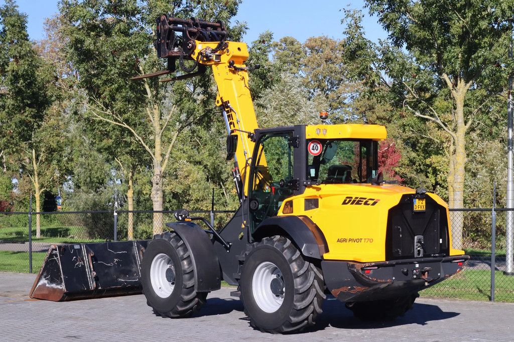 Dieci AGRI PIVOT T70 | BOOM SUSP | 40KM/H | BUCKET | FORKS | FULL OPTION