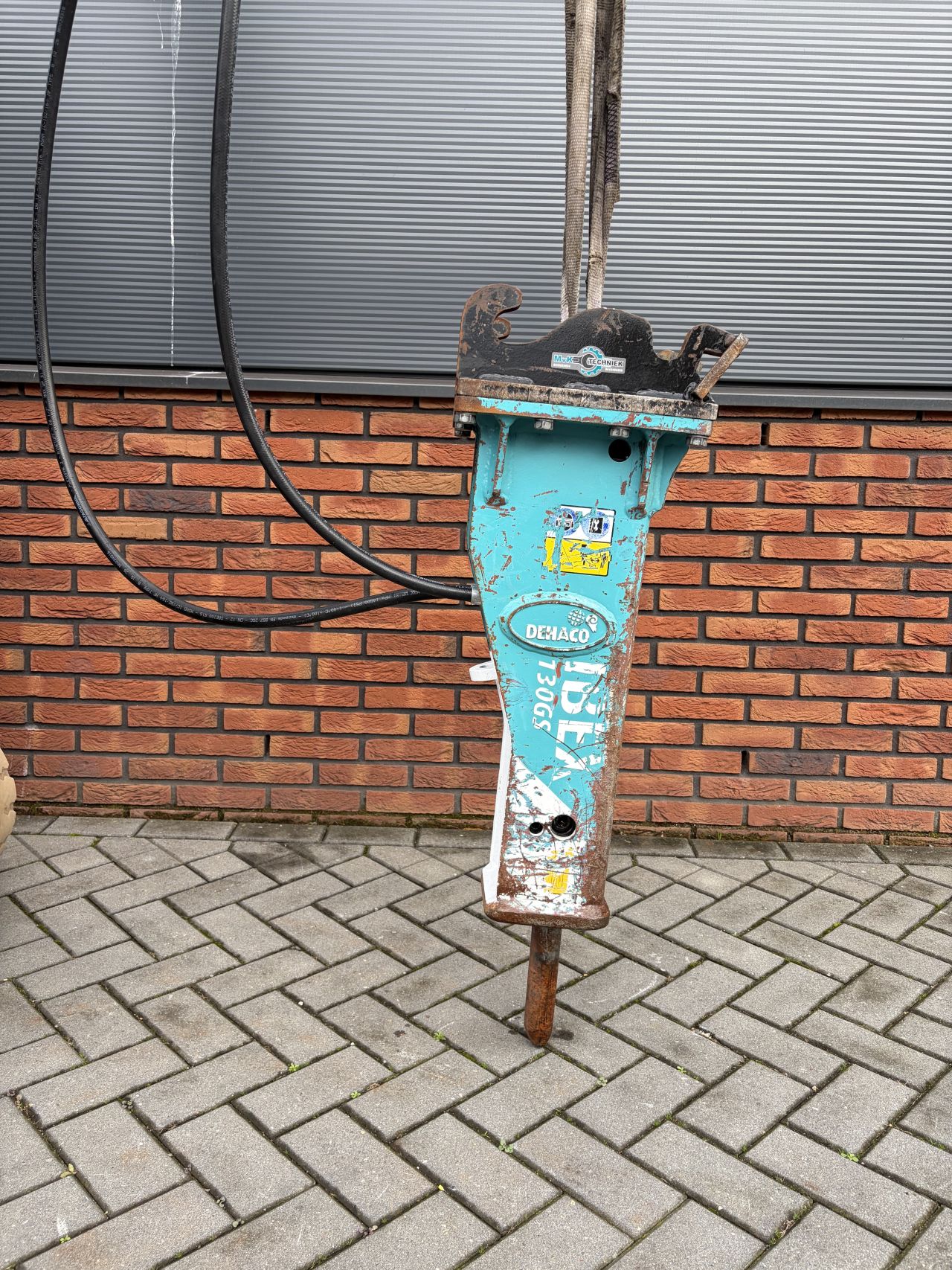 Dehaco ibex 130 gs hydraulische sloophamer CW0 / CW05