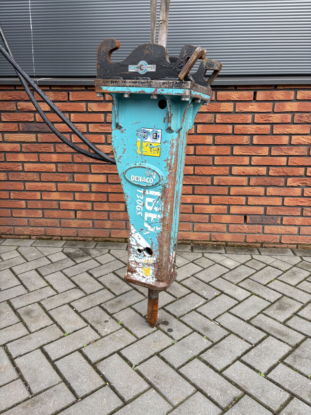 Dehaco ibex 130 gs hydraulische sloophamer CW0 / CW05
