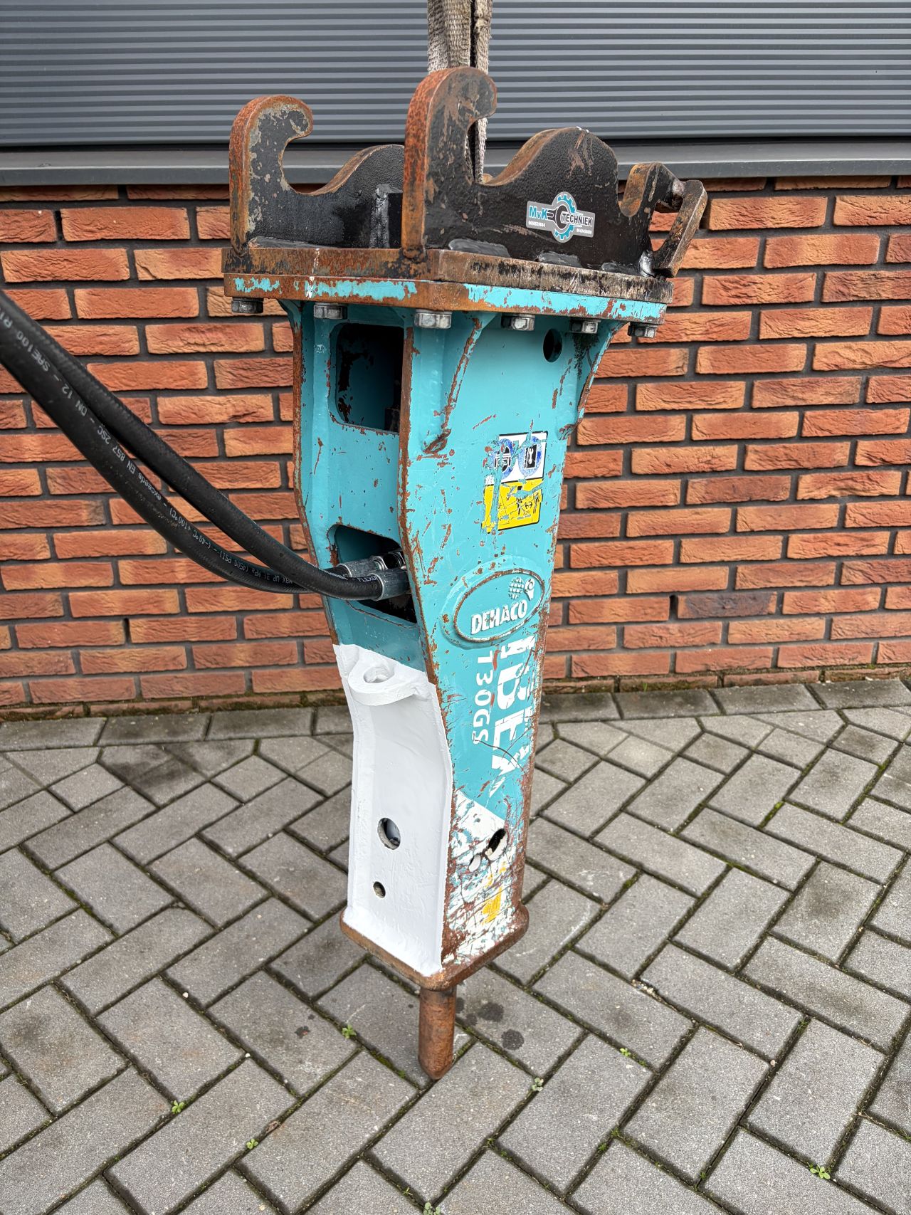 Dehaco ibex 130 gs hydraulische sloophamer CW0 / CW05