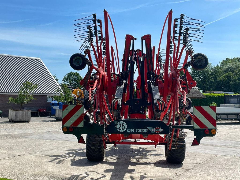Kuhn GA 13131 GA 13131 Zwadhark 13 meter 4 rotorhark Zwiller Schwader