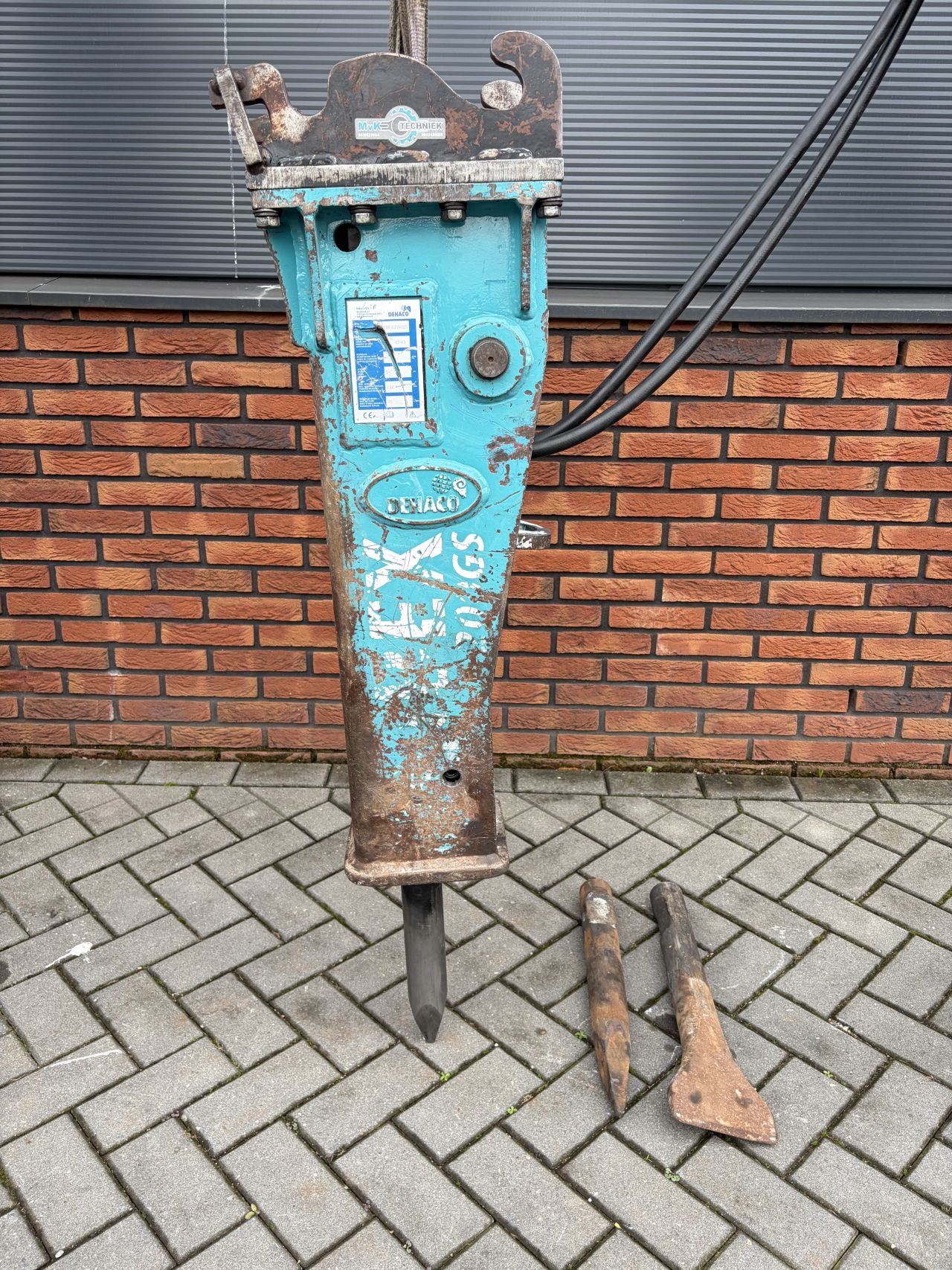 Dehaco Ibex 200GS hydraulische sloophamer CW0 / CW05