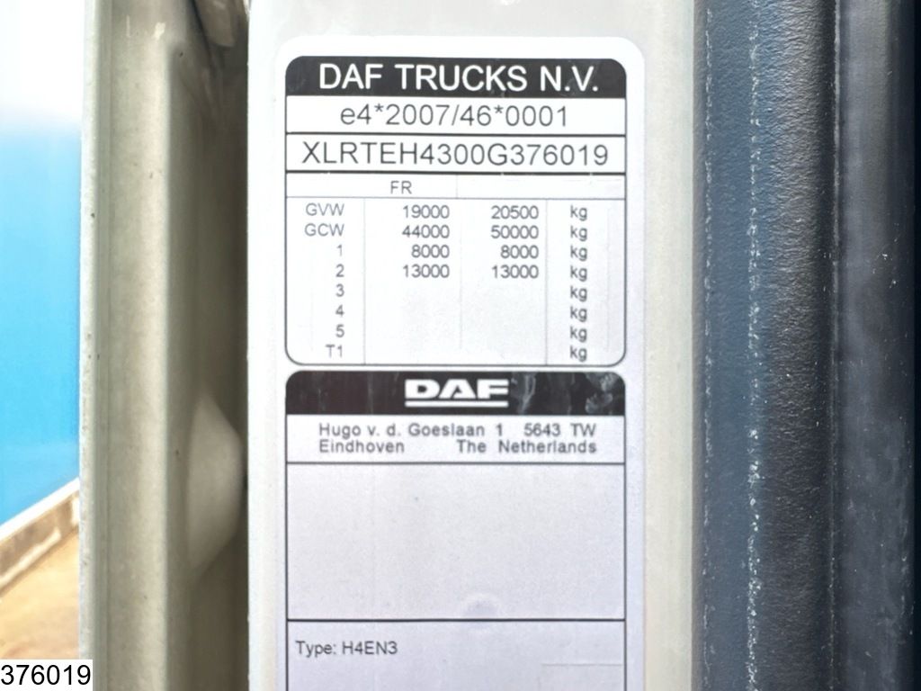 DAF XF 480 EURO 6, Standairco, ACC