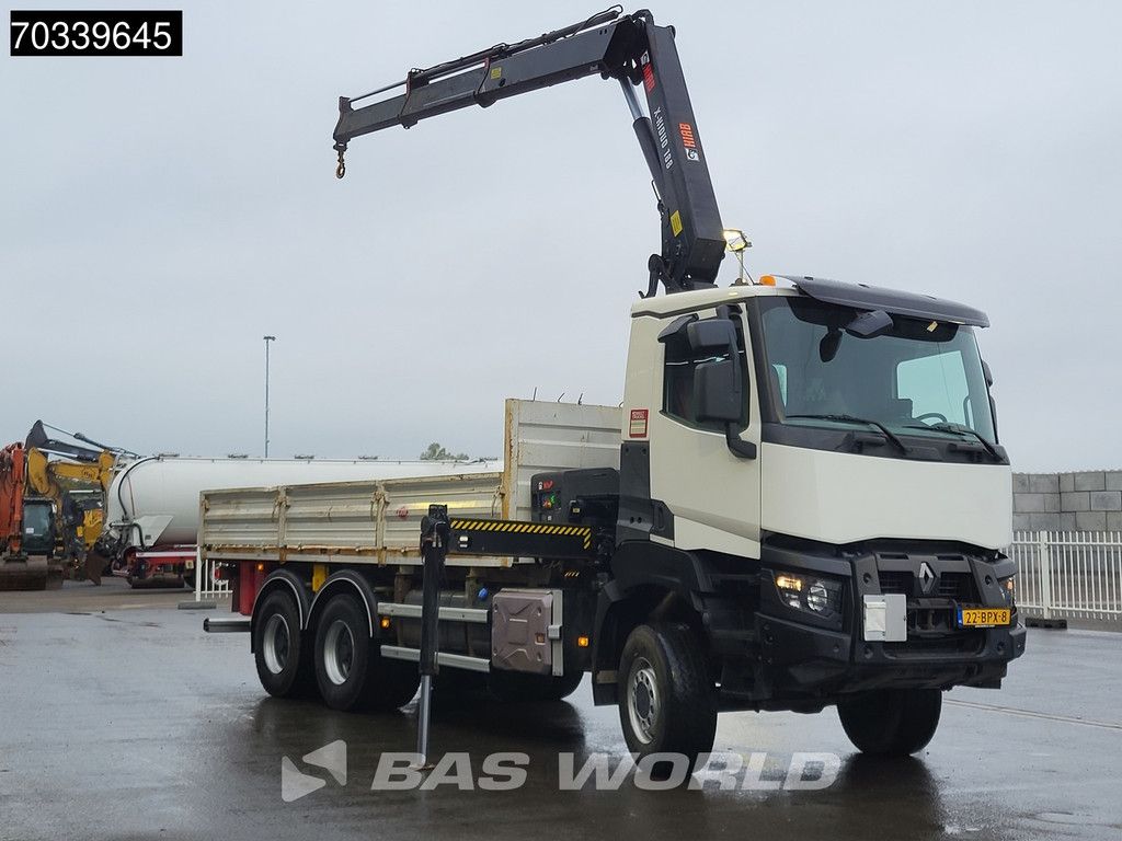 Renault K K 460 6X6 HIAB X-HIDUO 188 Remote Full Steel Big-Axle Euro 6