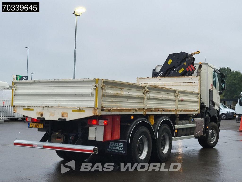 Renault K K 460 6X6 HIAB X-HIDUO 188 Remote Full Steel Big-Axle Euro 6