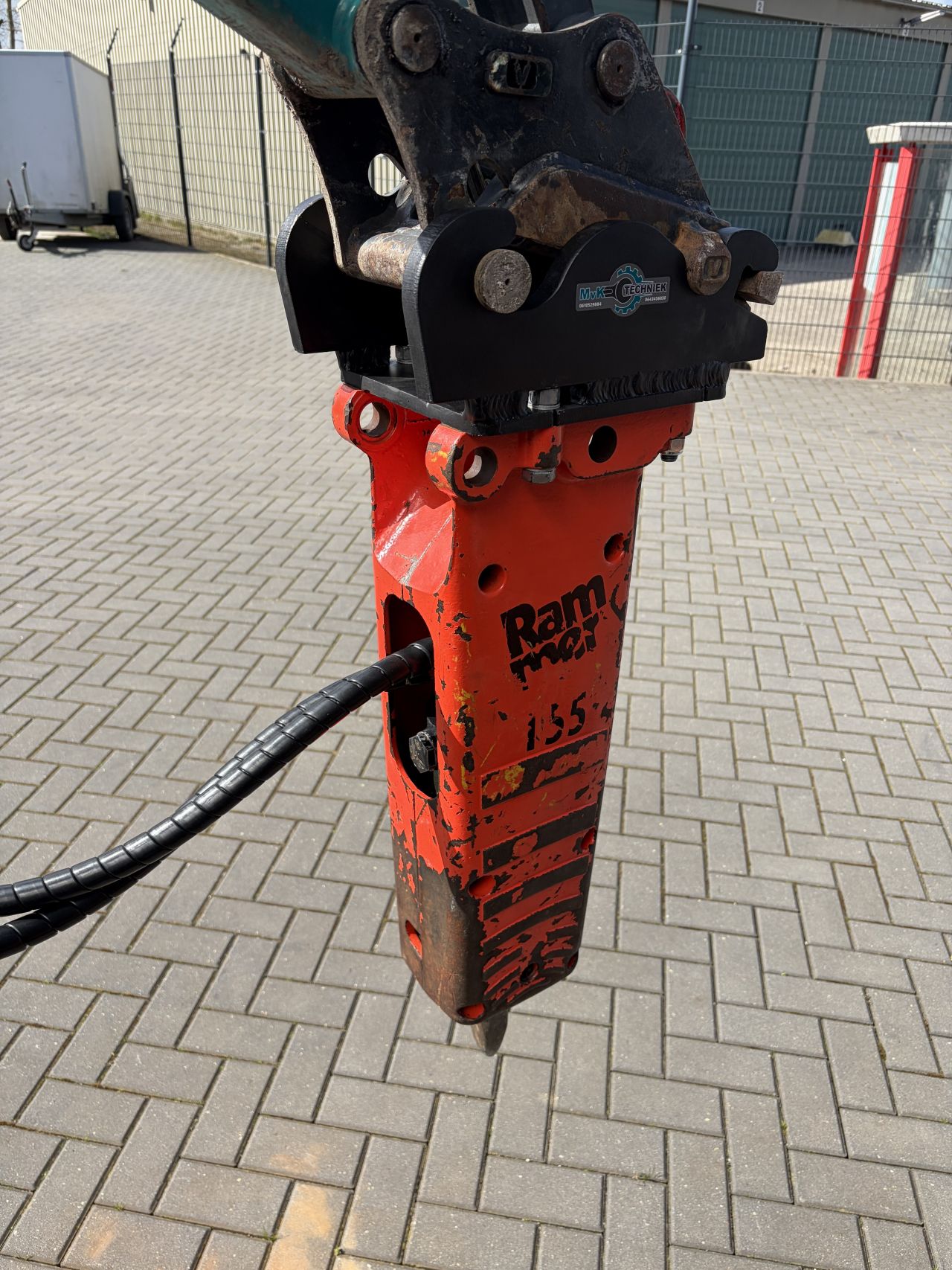Rammer 155 hydraulische sloophamer CW0 / CW05