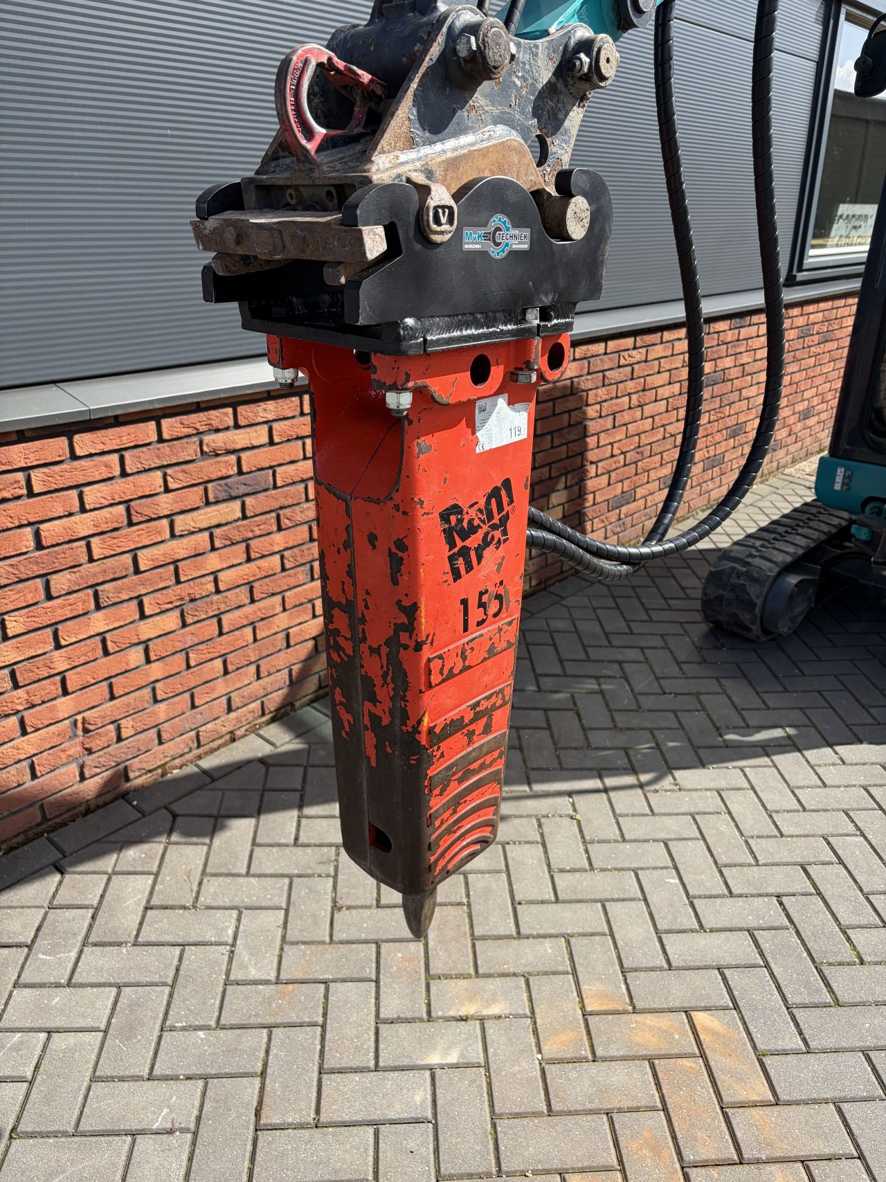 Rammer 155 hydraulische sloophamer CW0 / CW05