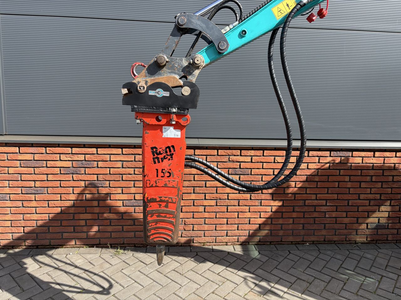 Rammer 155 hydraulische sloophamer CW0 / CW05