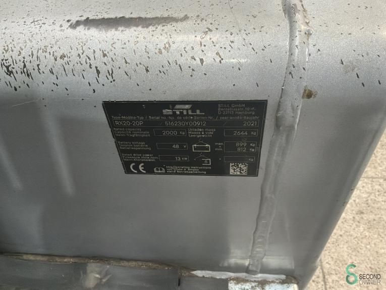 Gabelstapler Elektrisch Still RX20-20P 2021