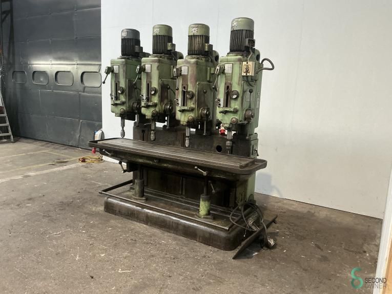 Multi-spindle drilling machines WMW BKR 4.16 1956