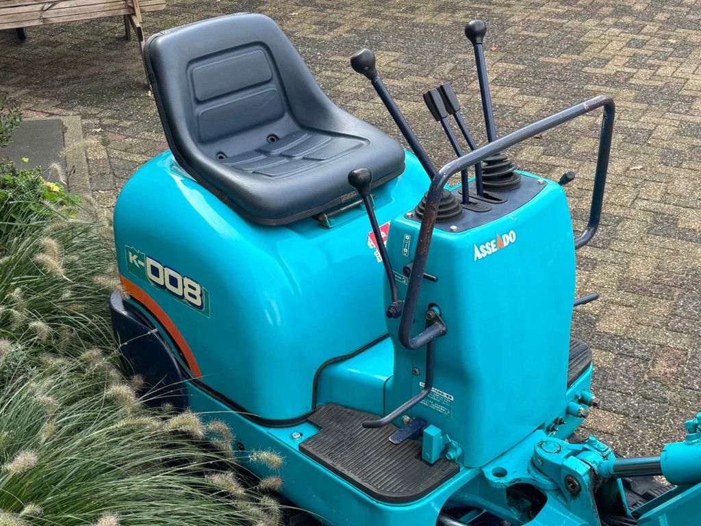 Kubota K-008 gebruikte minigraver 3cil. Diesel 800kg