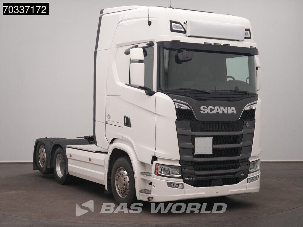 Scania S S660 6X2 V8 Retarder Standklima Full-Air APK 04-2027 ACC PTO Navi Liftachse Alcoa's