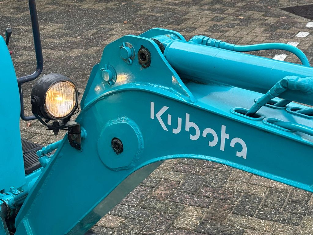 Kubota K-008 gebruikte minigraver 3cil. Diesel 800kg