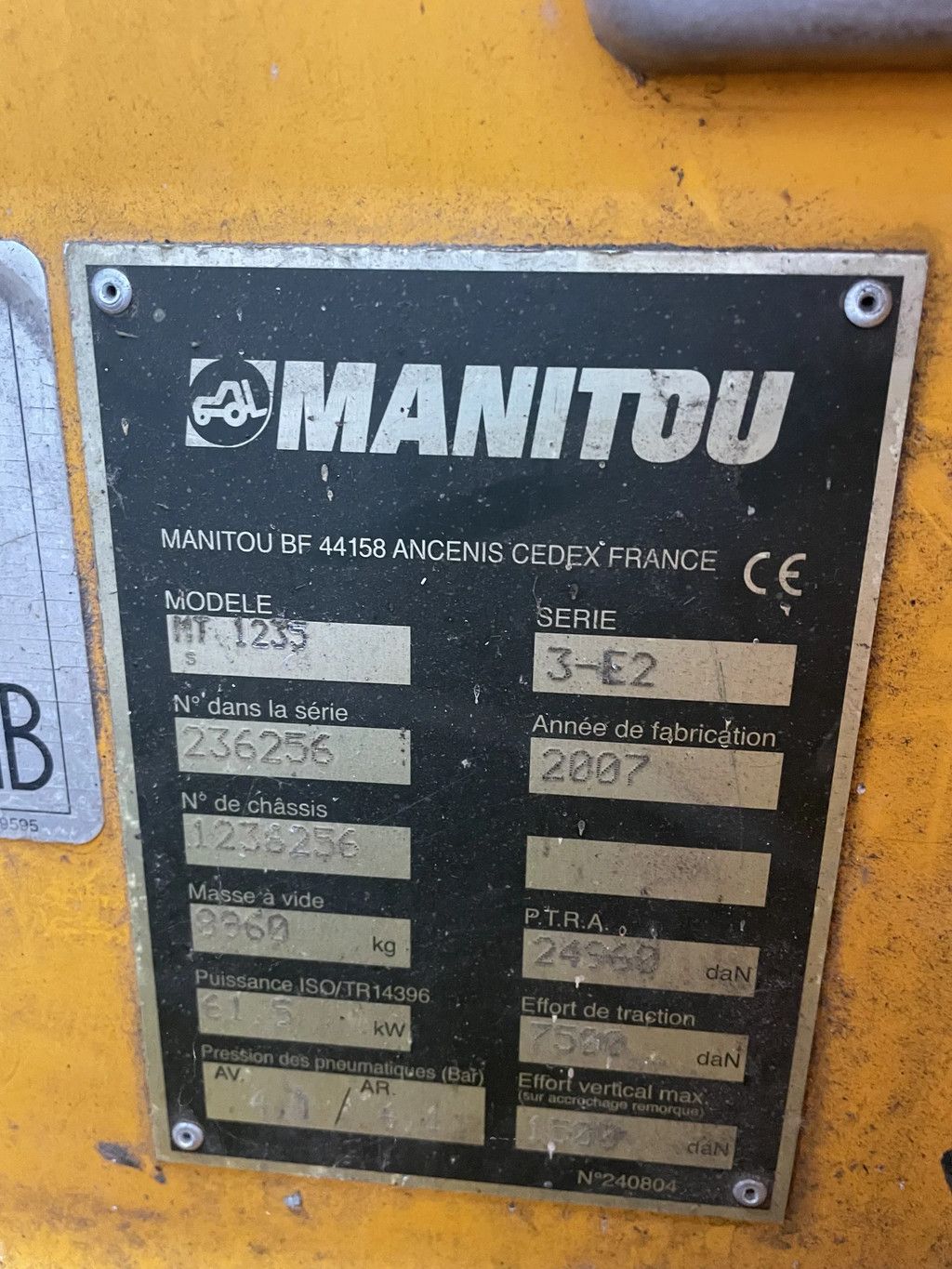 Manitou MT 1235 Verreiker 12 meter