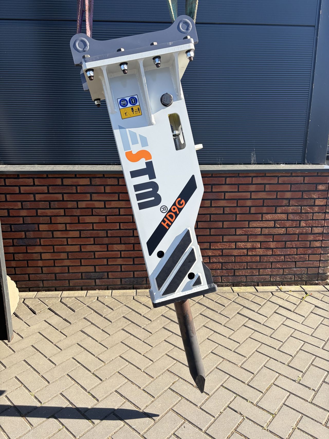 ESTM HD9G hydraulische sloophamer met S45 Snelwissel aansluiting