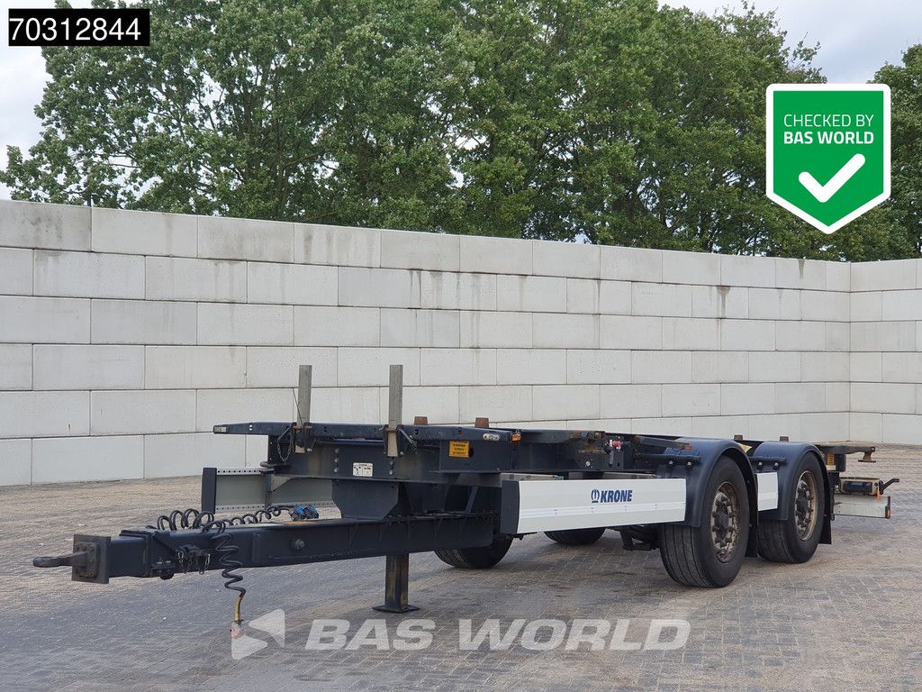 Krone ZZ 2 axles BDF BPW 20ft