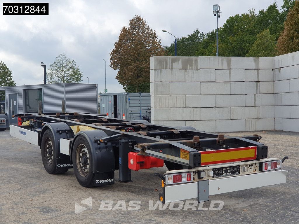 Krone ZZ 2 axles BDF BPW 20ft