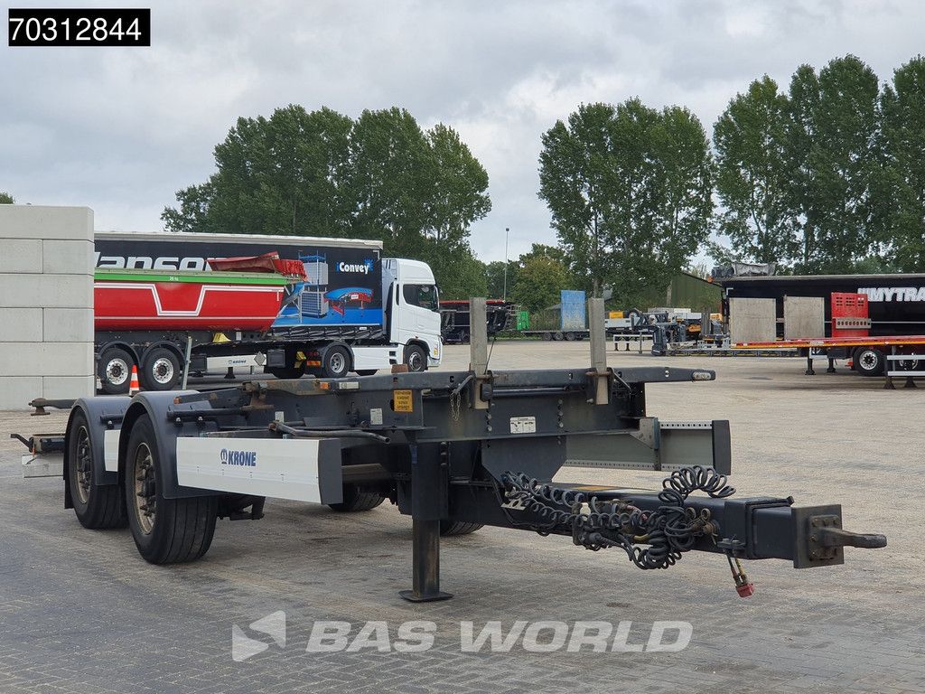 Krone ZZ 2 axles BDF BPW 20ft