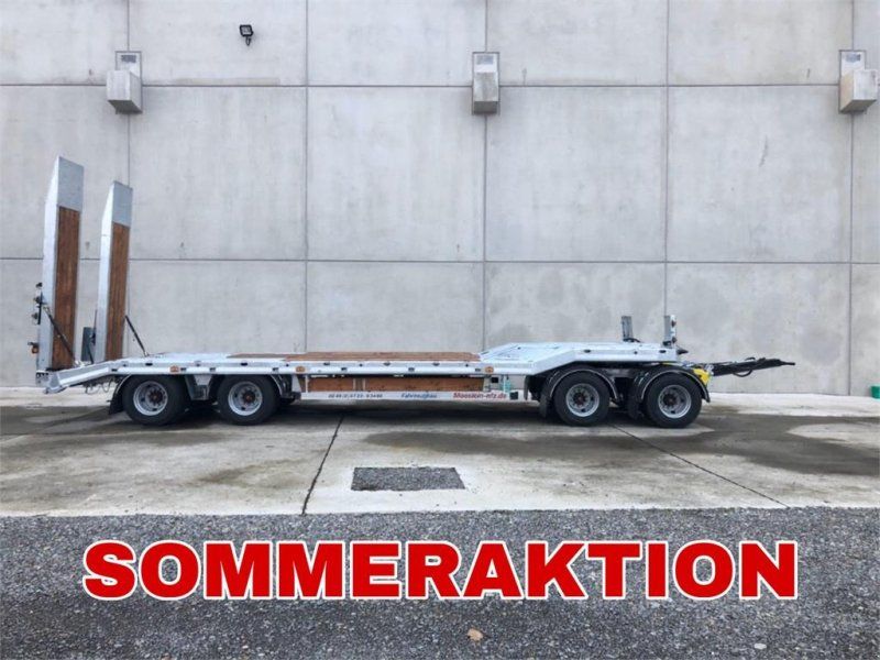 Möslein T 4 VB H1 neuer 4 Achs Tieflader hydraulischen Ra