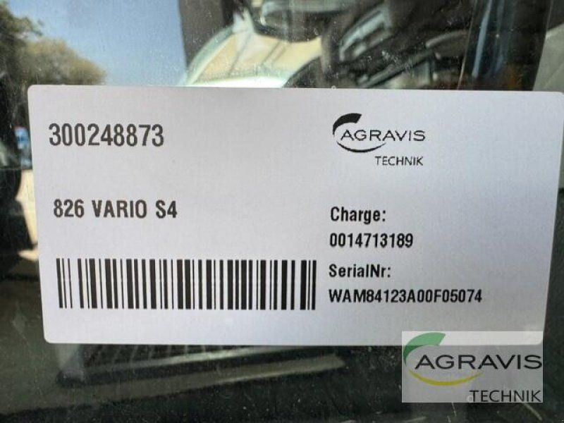 Fendt 826 VARIO S4