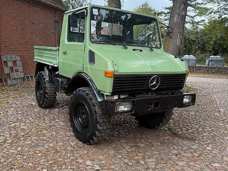 Mercedes-Benz U1000 Agrar Heckkraftheber Zapfwelle Kipper TÜV 40Km/h
