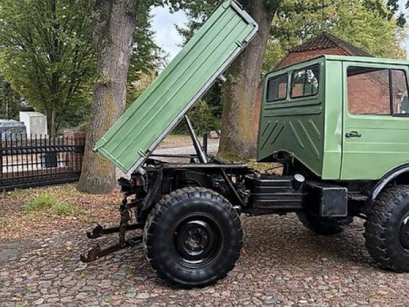 Mercedes-Benz U1000 Agrar Heckkraftheber Zapfwelle Kipper TÜV 40Km/h