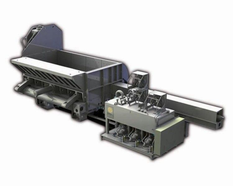 Lefort C 265T – Hochleistungs-Kombination aus hydraulischer Schrottpresse und Schere