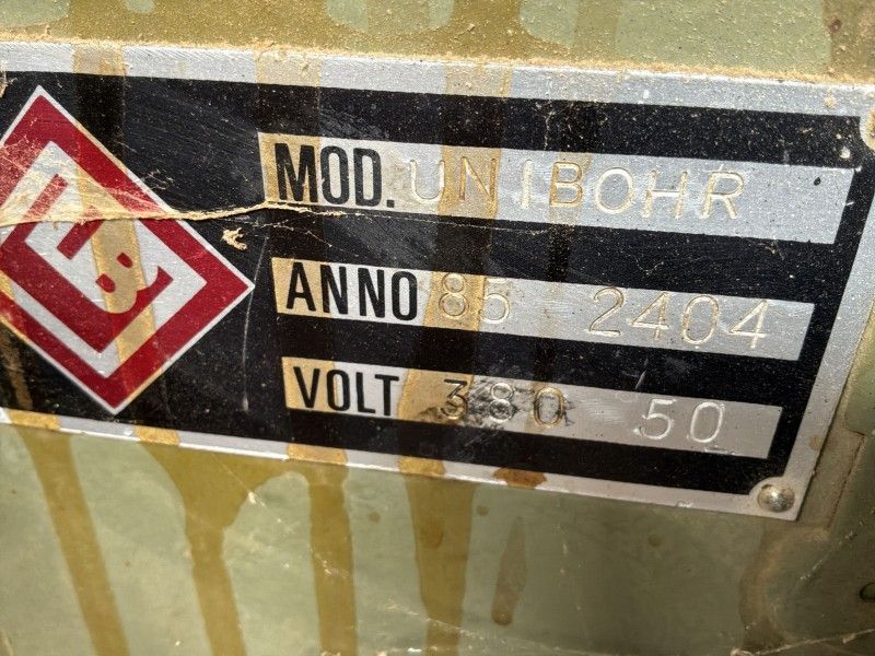 1985 Lino Busellato Unibohr 2000 Mehrspindel-Bohr- und Dübelmaschine